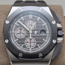 AUDEMARS PIGUET ROYAL OAK OFFSHORE 26400IO TITANIUM WATCH 44 MM(MINT & ORIGINAL) 2