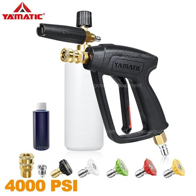 #ad YAMATIC 4000 PSI Car Pressure Washer Foam Gun 1 4quot; Quick Connector $40.31