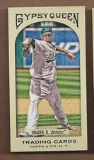 2011 Topps Gypsy Queen Mini #117 Dallas Braden - BB