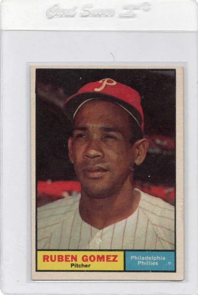Ruben Gomez 1961 Topps # 377 Philadelphia Phillies