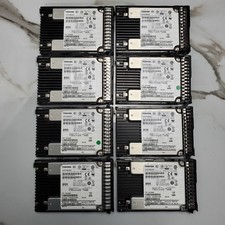 (Lot of 8) Toshiba SSD PX05SRB384 3.84TB SAS 12Gbps 2.5" Server *Read Desc*