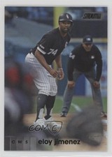 2020 Topps Stadium Club Black Foil Eloy Jimenez #300 y0i