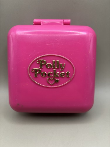 Bague Polly Pocket Vintage - Polly's Sports Car Ring 5034 Bluebird 1989 - Neuf