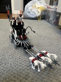 LEGO Castle: Skeletons' Prison Carriage (7092) 99% Complete Just pieces