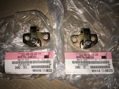 NISSAN OEM Original 300ZX Z31 83-89 Front Door Lock Striker Assy RH & LH Set