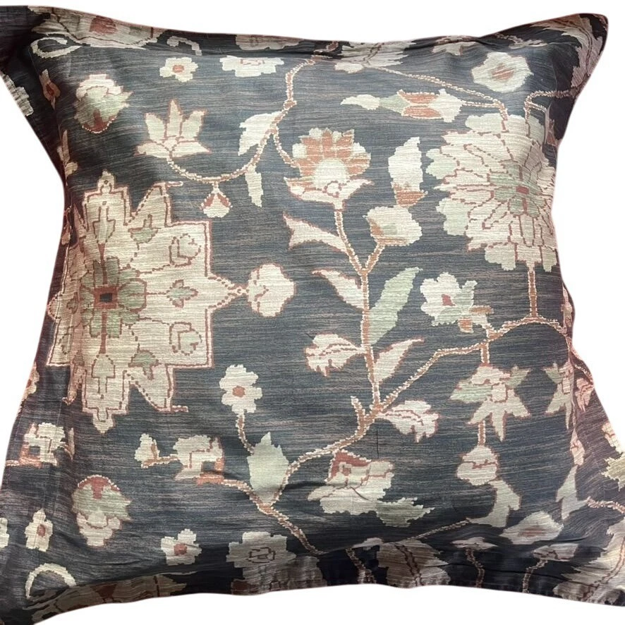 Juego De Dos Fundas Euro Ralph Lauren Harriman De Colección Patrón Floral RARO Foto 3 de 4