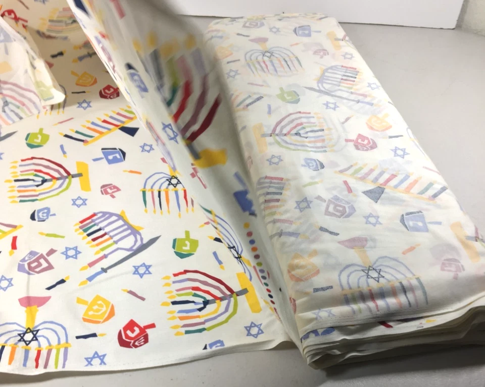 VINTAGE Alexander Henry “Days Of Light” Cotton Fabric 1996 - 15 Yards White #1 - Image 4 of 4