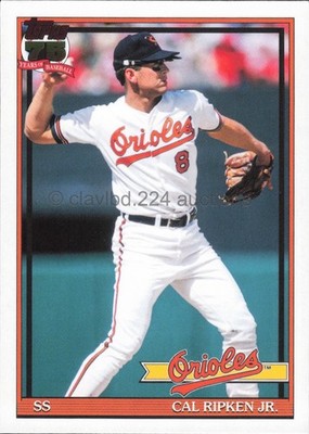 2026 TOPPS MLB - Cal Ripken Jr - 1991 35th Anniv Insert #T91-87  Orioles