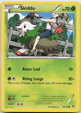 Skiddo 16/162 Common BREAKthrough Pokemon TCG HP