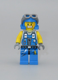 Lego Power Miners Rex guy minifigure 8963