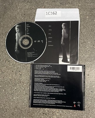 Any Time, Any Place by Janet Jackson (CD, May-1994) No Case #1C162