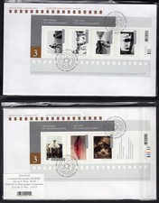 CANADA 2015 Two FDC Covers 150 Years of Photography Souvenir Sheets, PO Sealed