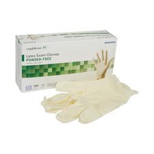 McKesson Confiderm Latex Exam Glove Standard Cuff Length X-LARGE 100 per Box