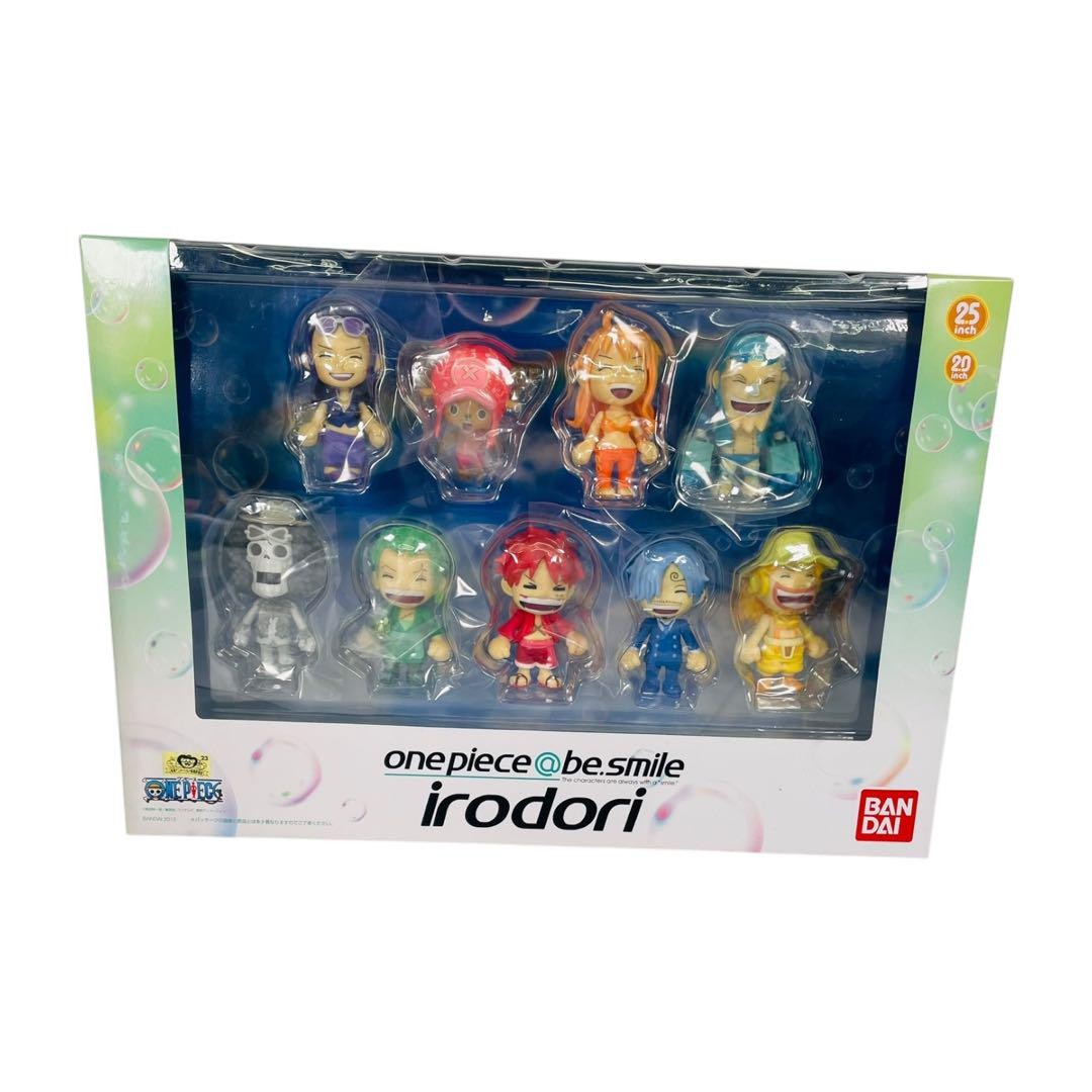 BANDAI one piece @be smile irodori 9体セット BANDAI ONE PIECE Figure be smile irodori set of 9 ONE PIECE
