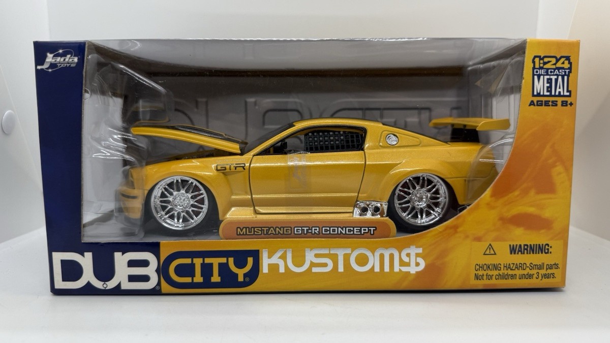 Jada Toys Dub City Kustoms Ford Mustang GTR Concept Blue W