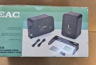 Teac Surround Sound Indoor Outdoor 3 Way Speaker System PAIR LS-X660 New In Box