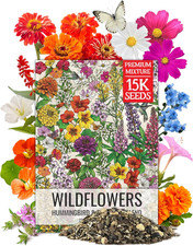 Flower Seeds Hummingbird and Butterfly Seed Mix 1 Ounce No Filler | 23 Varieties 255.84 per gallon
