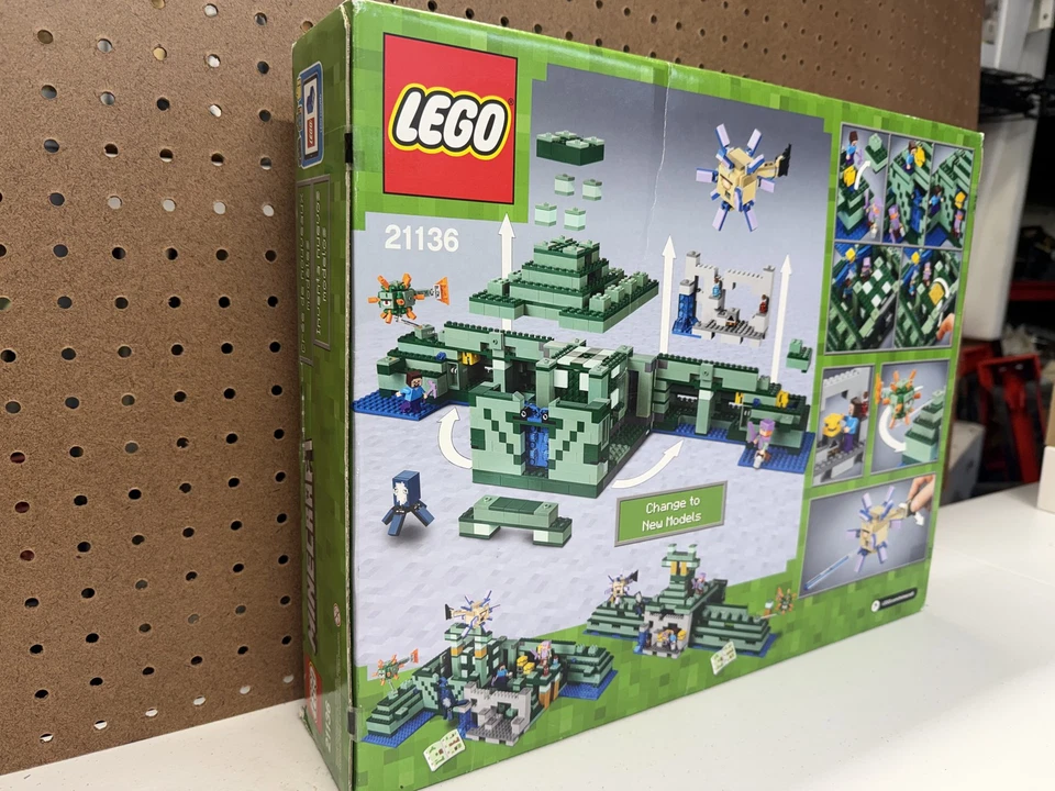 乐高 Minecraft 海洋纪念碑 21136 全新原厂密封盒 — 第 3/4 张图片