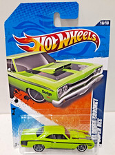 2011 Hot Wheels Muscle Mania '69 Dodge Coronet Super Bee Green 110