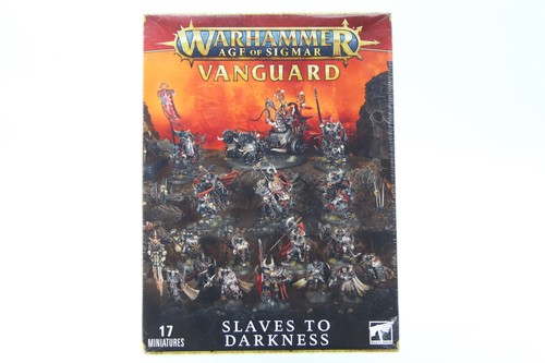Used Warhammer AoS Slaves to Darkness: Vanguard Box (OOP, Sealed)