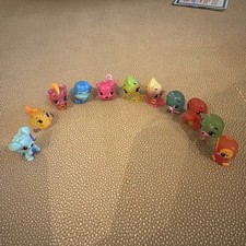 Lot Of 11 HATCHIMALS Rare GOLD, Purple, and Pink wings exclusive rare