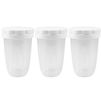 Backzucker Pulverstreuer Mehl Stäubchen Glas Kakaopulver Mehl Zylinder4846