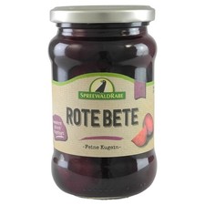 (15,41€/1kg) Rote Bete Kugeln von Spreewald-Rabe (370 ml Glas)