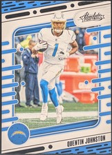 2024 Panini Absolute Black Parallel #60 Quentin Johnston Los Angeles Chargers 