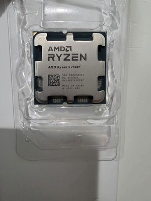 AMD Ryzen 5 7500F R5 7500F 3.7GHz 6-Core 12-Thread CPU 100