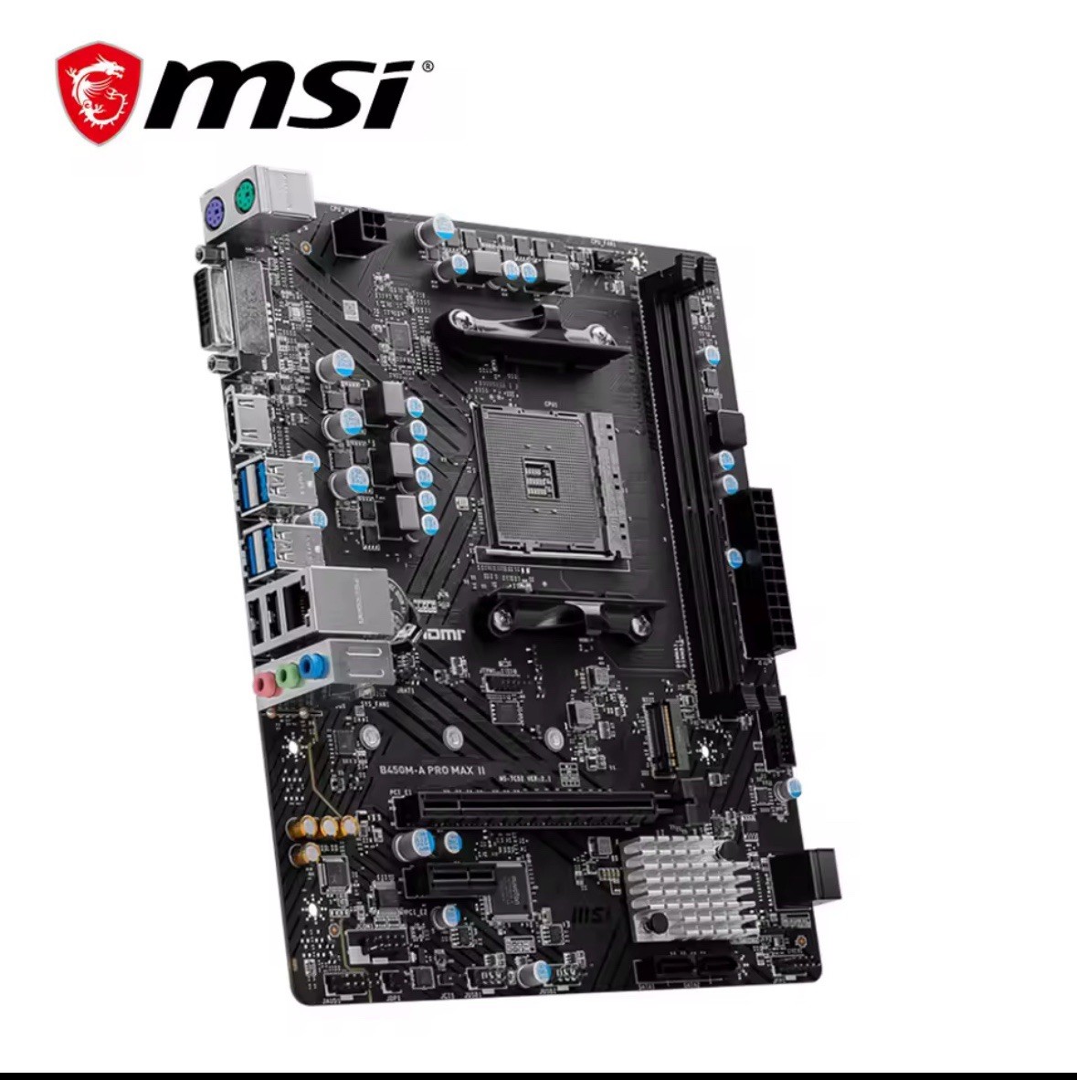 MSI B450M-A PRO MAX 未使用 MSI B450M-A PRO MAX AMD ATX Motherboard for sale online | eBay
