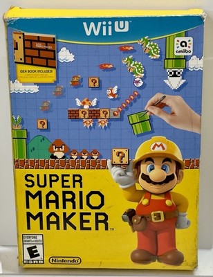 Super Mario Maker (Wii U, 2015) CIB, Tested