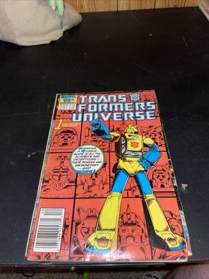 Transformers Universe 1st Issue Marvel Comics 1986 