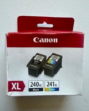 Genuine Canon PG-240XL Black  CL-241XL Color Ink 2-Pack High Yield OEM Sealed