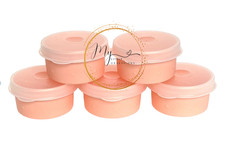 Tupperware Smidgets Peach with Seals   Mini 1...