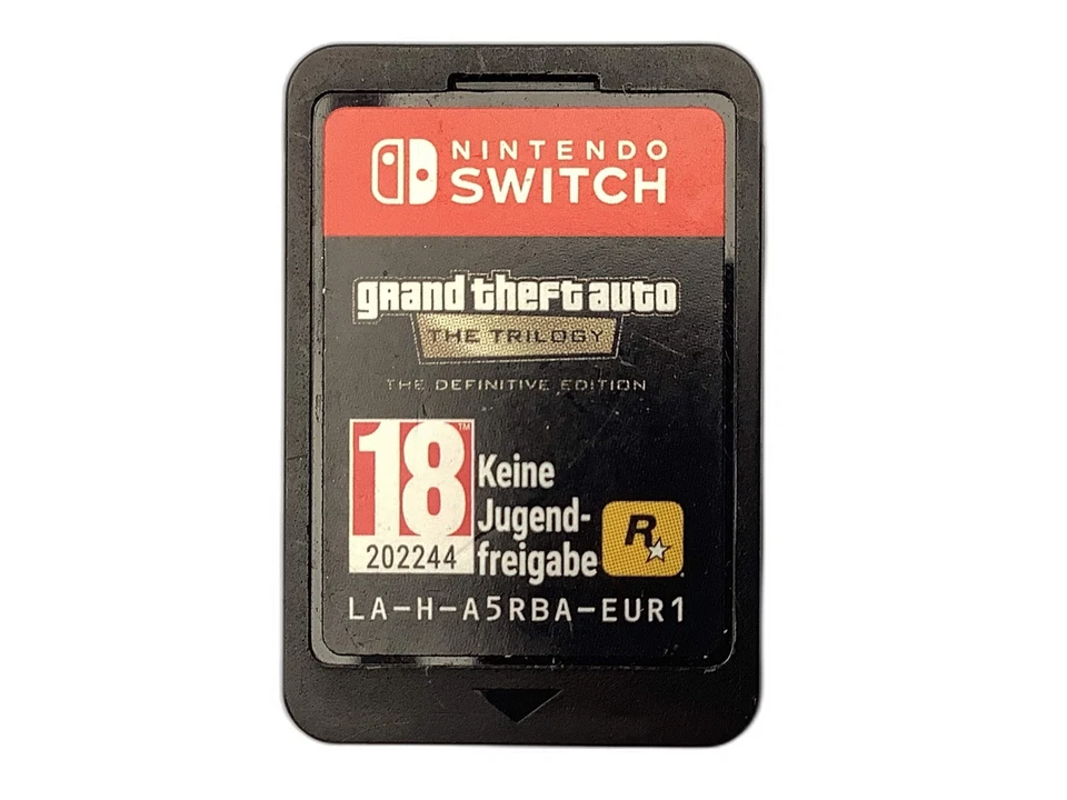 JUEGO NINTENDO SWITCH GRAND THEFT AUTO TRILOGY DEFINITIVE EDITION  20364710, foto 1 de 4