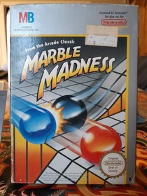 Jeu Marble Madness Nes Nintendo en boite complet avec notice  Originale FRA 
