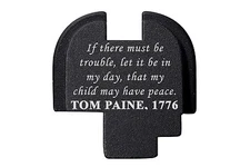 for Springfield Armory XDS Rear Slide Plate 9mm .40 .45 BLK Thomas Paine