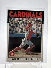 1986 Topps Traded Mike Heath Baseball Card #46T NM-MT FREE SHIPPING