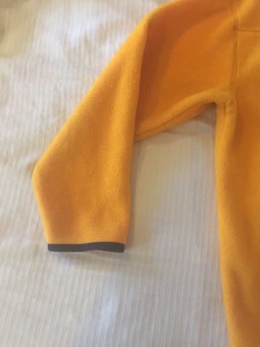 Gap Youth heavy fleece Sweatshirt Size XL/12 -Yellow - Picture 5 of 12