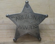 Badge: Arizona Rangers, Lawman, Police, Old West