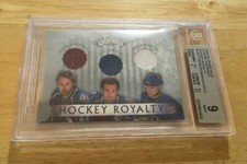  2003-04 Upper Deck Classic Portraits Hockey Royalty #FSK Forsberg/Sakic/Kar 9