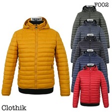 PIUMINO UOMO 100 grammi giubbotto cappuccio rimobivile giacca giaccone F002