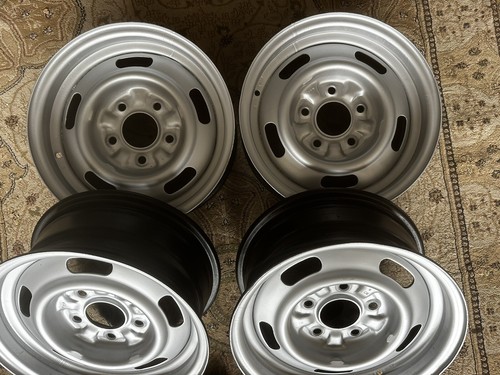 GM ORIGINAL 14X6 YW RALLY WHEELS SS CAMARO,NOVA,CHEVELLE DISC BRAKE K-1-9 - Picture 11 of 12