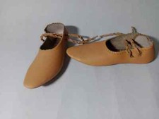Medieval Renaissance Turn Shoes 13th Century Historical Poulaines for Reenactor