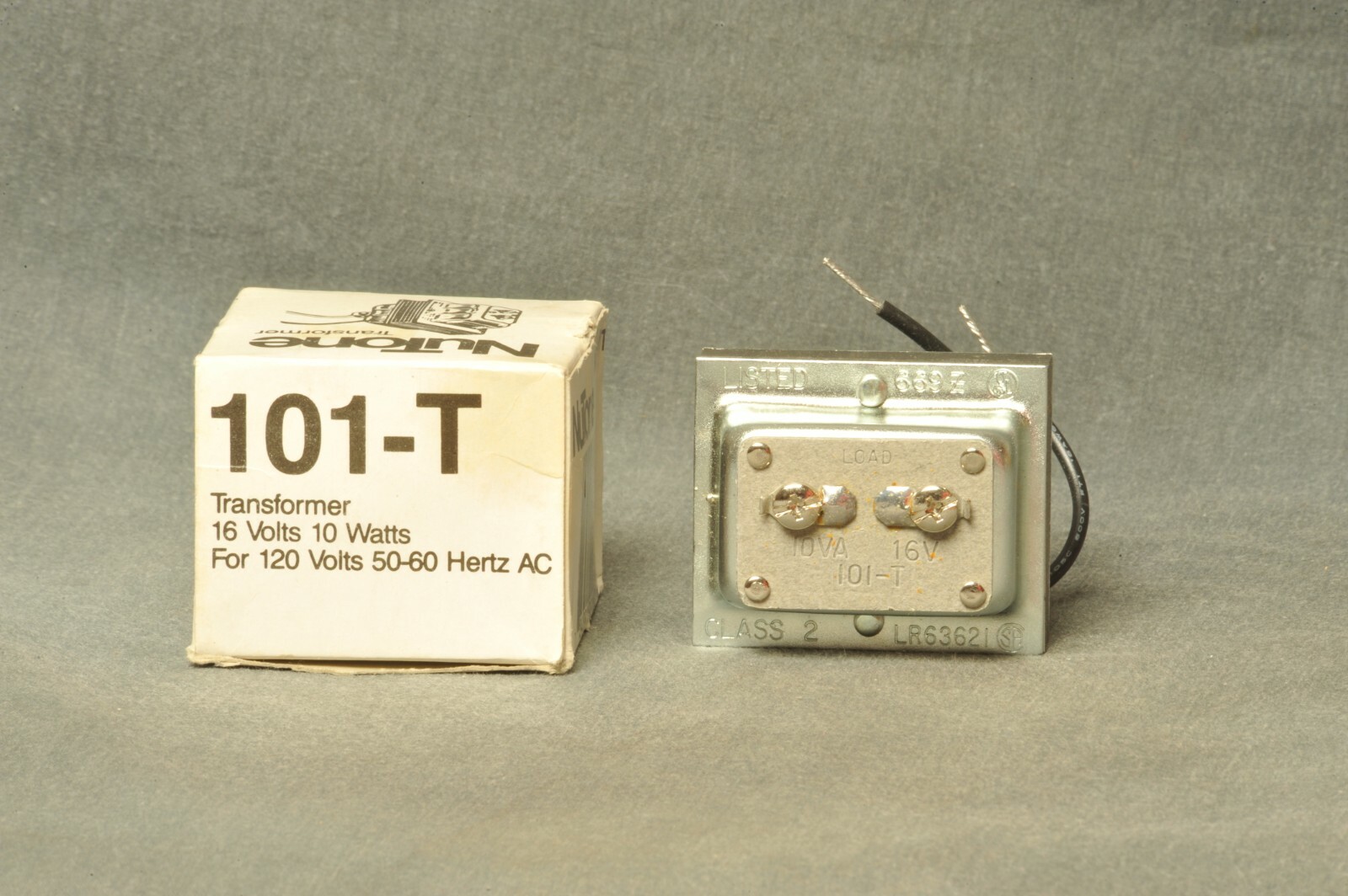 NuTone Transformer 100T (A33327) For 16 Volts 10