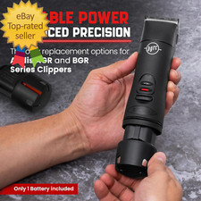 High-Capacity Replacement Battery for Andis Powergroom AGR and BGR Clippers Nimh