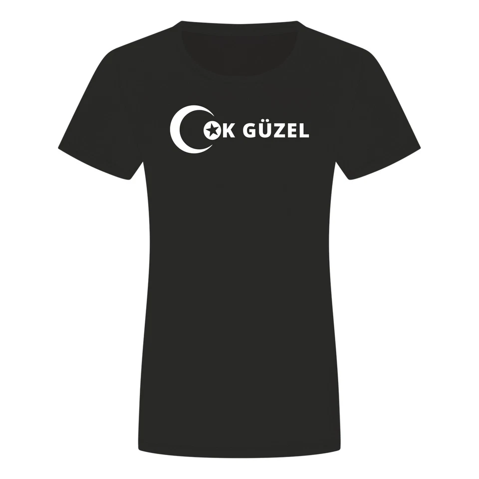 Cok Güzel Damen T-Shirt - Türkei Türkiye Islam Flagge Fahne Istanbul Ankara - Bild 1 von 1