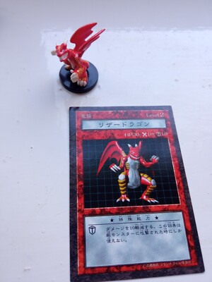 Yu-Gi-Oh Dungeon Dice Monsters DDM Figur Sealed Card Japanese Lizard Dragon