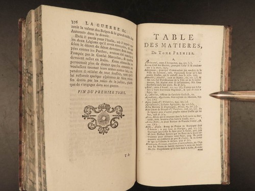 1763 Julius Caesar WAR Commentaries Military Tactics Hirtius Bellum Anville MAPS - Picture 21 of 24