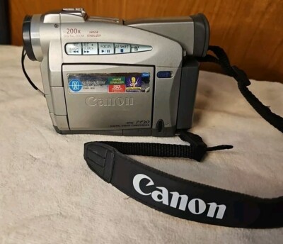 美品　Canon　FV200　MiniDV用　動作確認済み Canon デジタルビデオカメラ FV1 MiniDV 光学手ぶれ補正 64倍